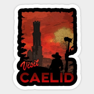 Visit Caelid - Elden Ring Sticker